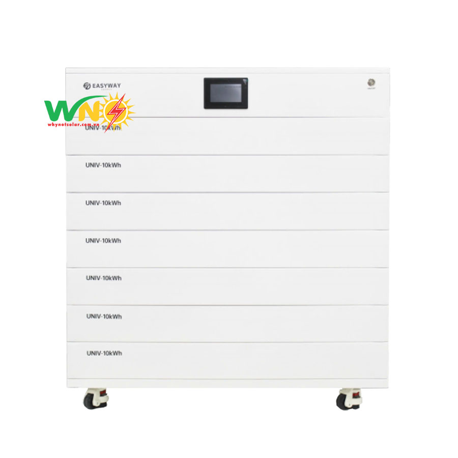 Pin Lithium 73.92kWh - Pin lưu trữ Easyway UNIV-HV ST74k 492.8V150Ah